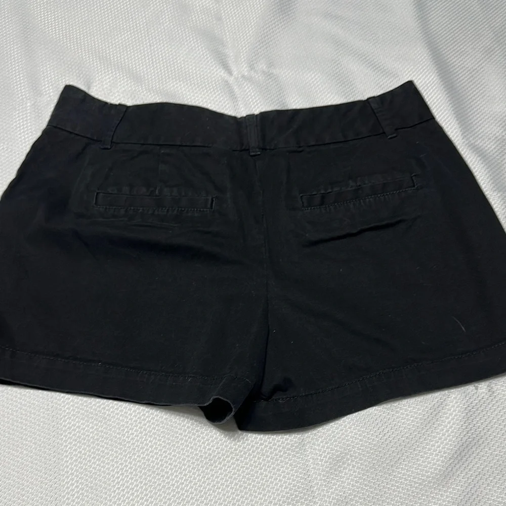 LOFT Black Bermuda Shorts Casual Style